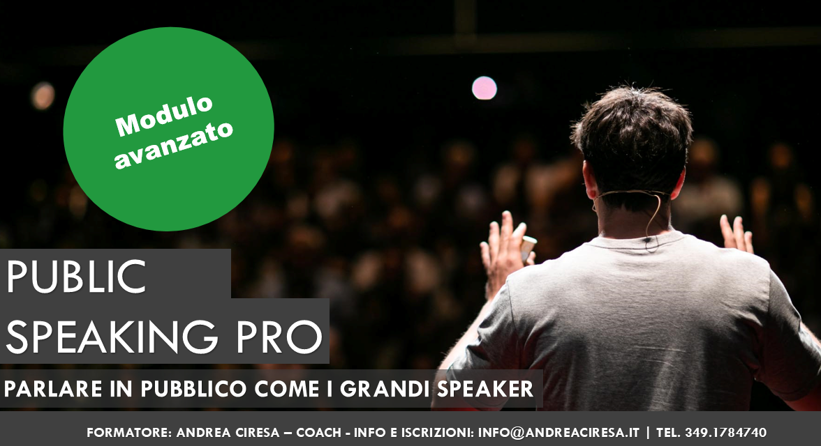 public speaking trento