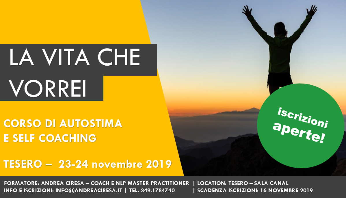 la vita che vorrei - tesero - novembre 2019