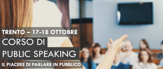 public speaking Trento